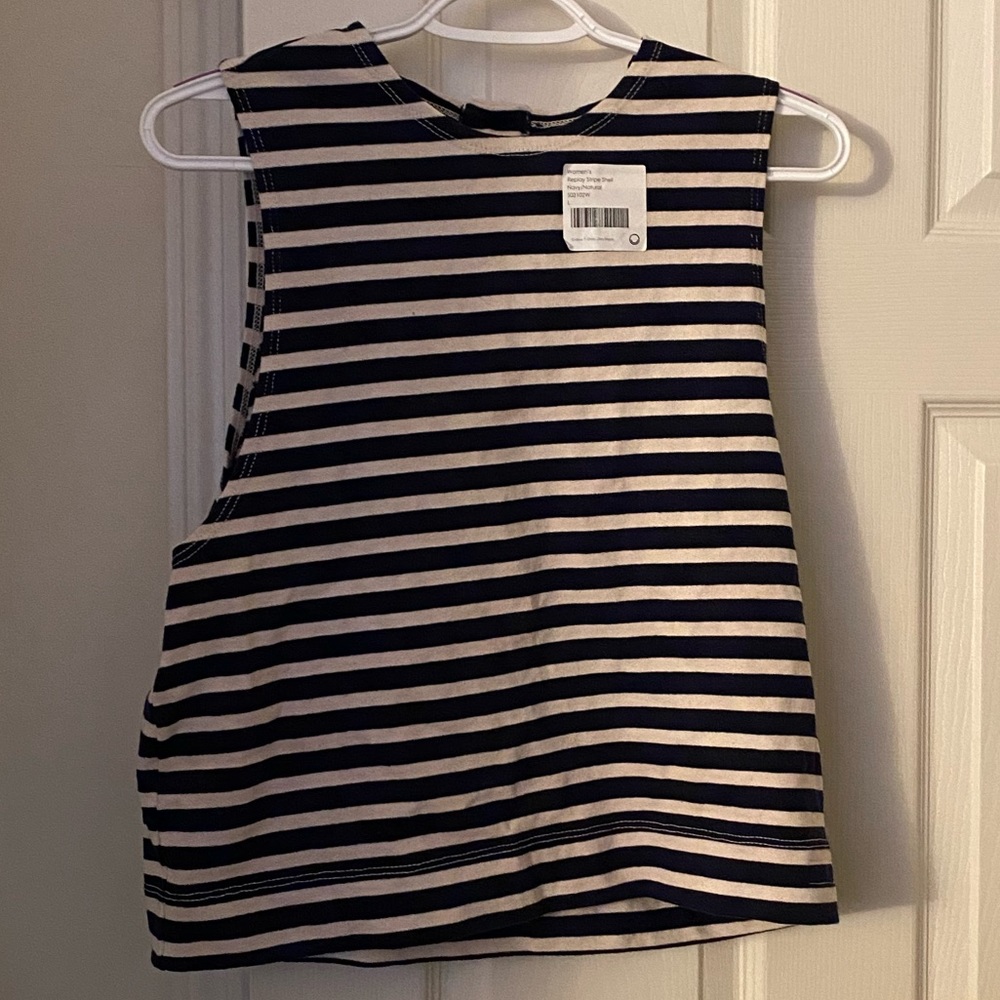 For Days Replay Striped Shell Navy/Natural Size Large